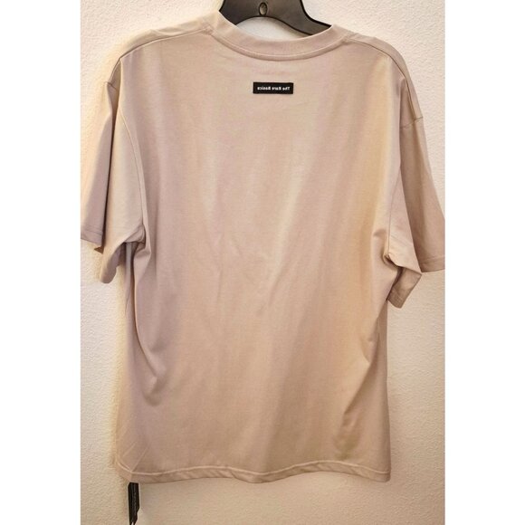 The Rare Basics Deep V Neck Short Sleeve Cotton Blend Top Size XXL NWT - Picture 3 of 9